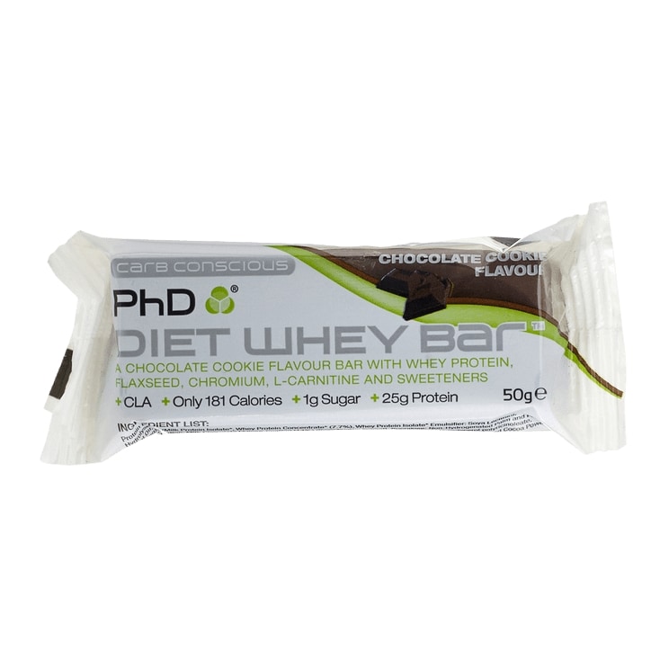 PhD Diet Whey Bar Chocolate Cookie 50g