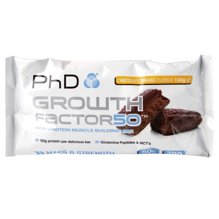 PhD Growth Factor 50 Chocolate Orange 100g