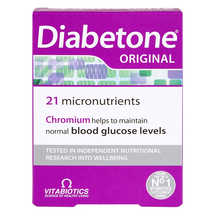 Vitabiotics Diabetone Original 30 Tablets-1