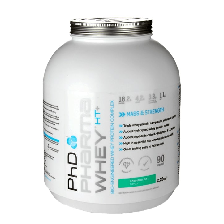 PhD Pharma Whey HT+ Chocolate Mint 2250g Powder image 1