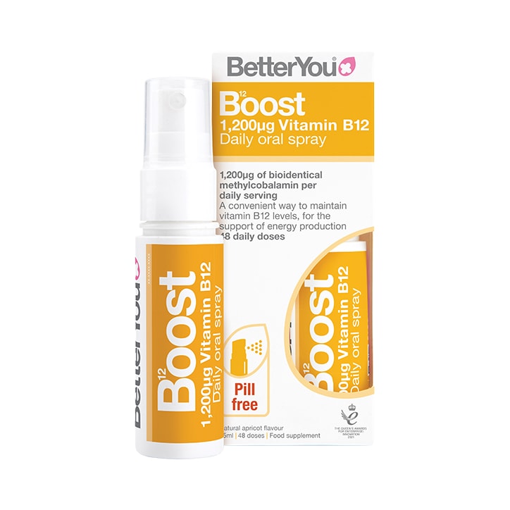 BetterYou Boost Daily Vitamins B12 Oral spray (25ml)-1