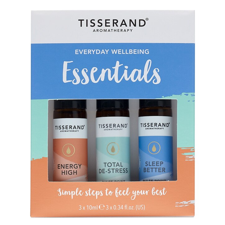 Tisserand Everyday Wellbeing Essentials Rollerball Kit 3x10ml image 1