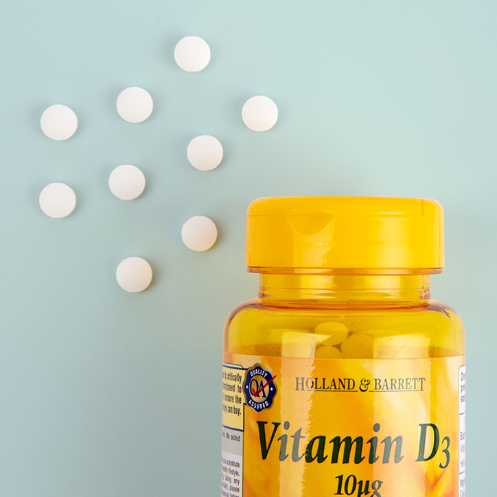 H&B Vitamin D3 Tablets 25ug Holland & Barrett