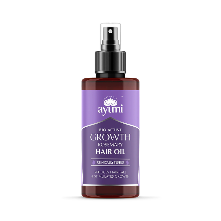 Rosemary Hair Growth Oil, Promotes Hair Growth and Reduces Hair Fall, Consumer Tested and Clinically Studied 100ml