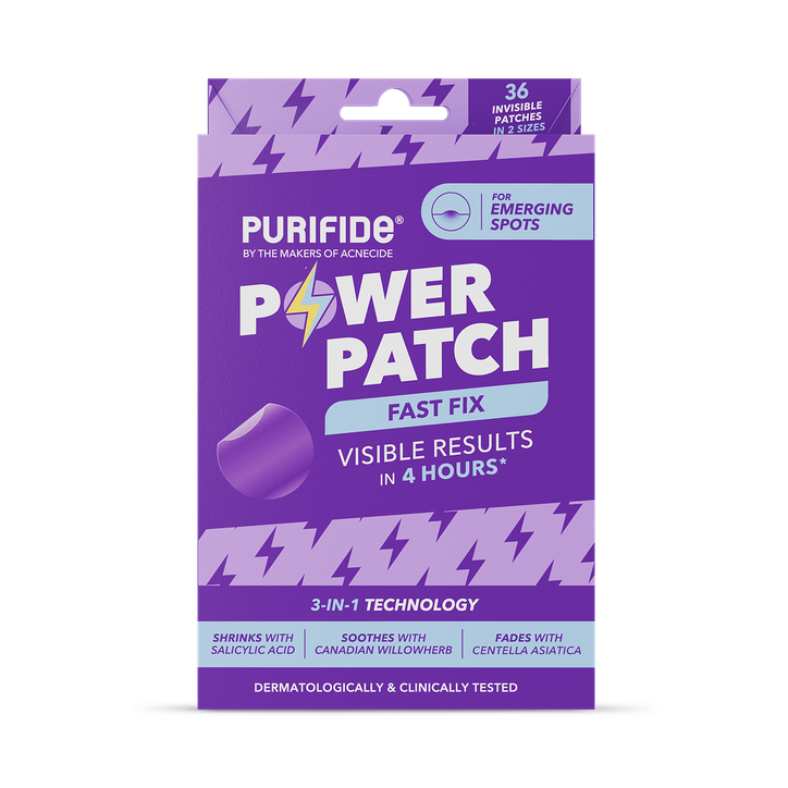 Purifide by Acnecide Power Pimple Patch, Fast Fix for Emerging Spots, 36 Patches