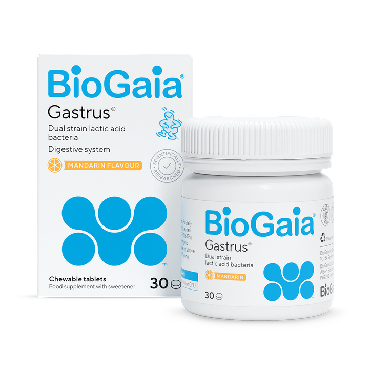 BioGaia Gastrus Tablets Mandarin 30 Tablets
