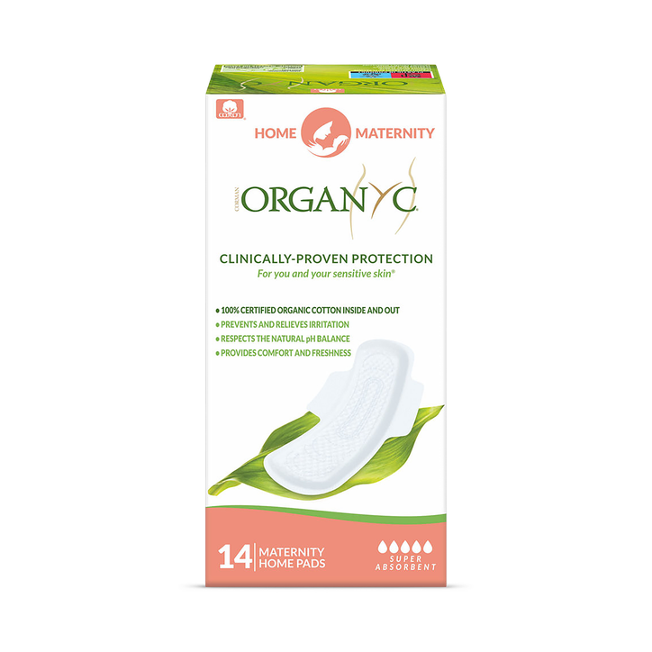 Organyc Maternity Pads (Home) 14's