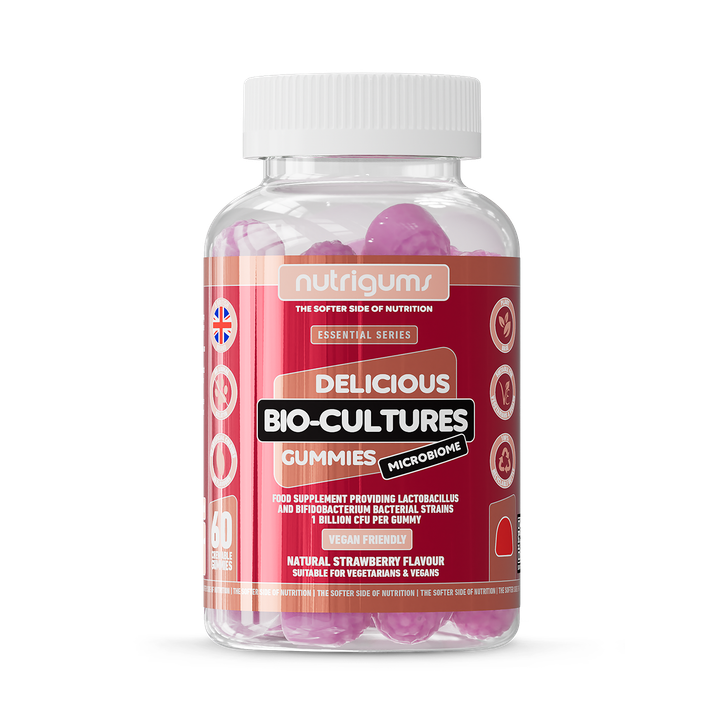 NUTRIGUMS BIO-CULTURES MICROBIOME 60 GUMMIES