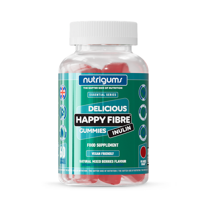 NUTRIGUMS HAPPY FIBRE INULIN 60 GUMMIES - 60 gummies