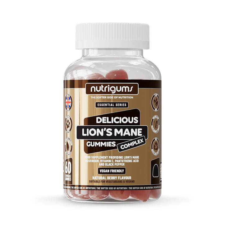 NUTRIGUMS LION'S MANE COMPLEX 60 GUMMIES