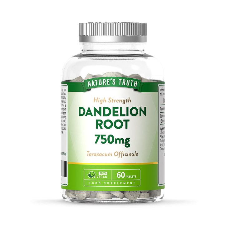 Nature's Truth Dandelion Extract 750mg - Tablets - 60 tablet