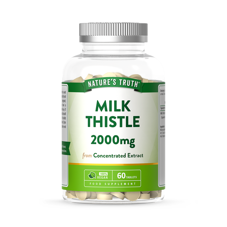 Nature's Truth Milk Thistle 2000mg Tablets - 60 tablet
