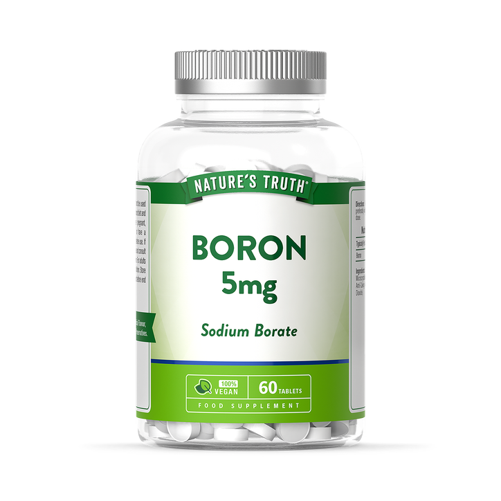 Nature's Truth Boron 5mg - 60 Tablets 60Tablets