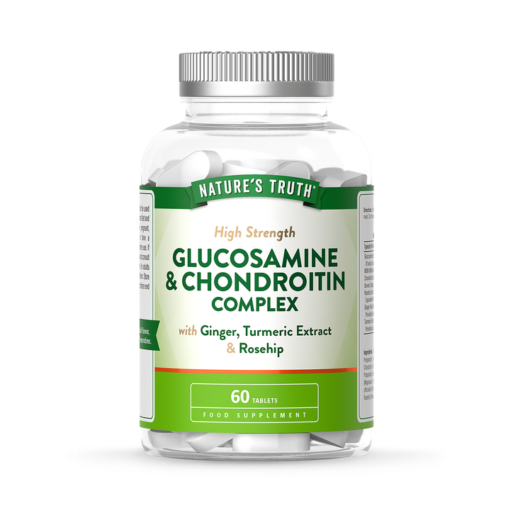 Nature's Truth High Strength Glucosamine & Chondroitin Complex - 60 Tabs 60Tablets - 60 tablet
