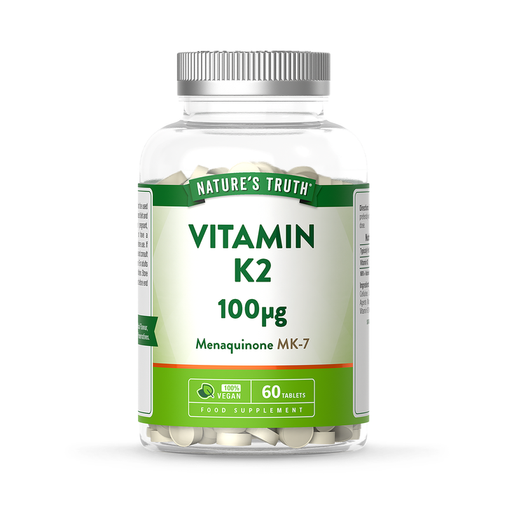 Nature's Truth Vitamin K2 100ug - 60 Tablets 60Tablets