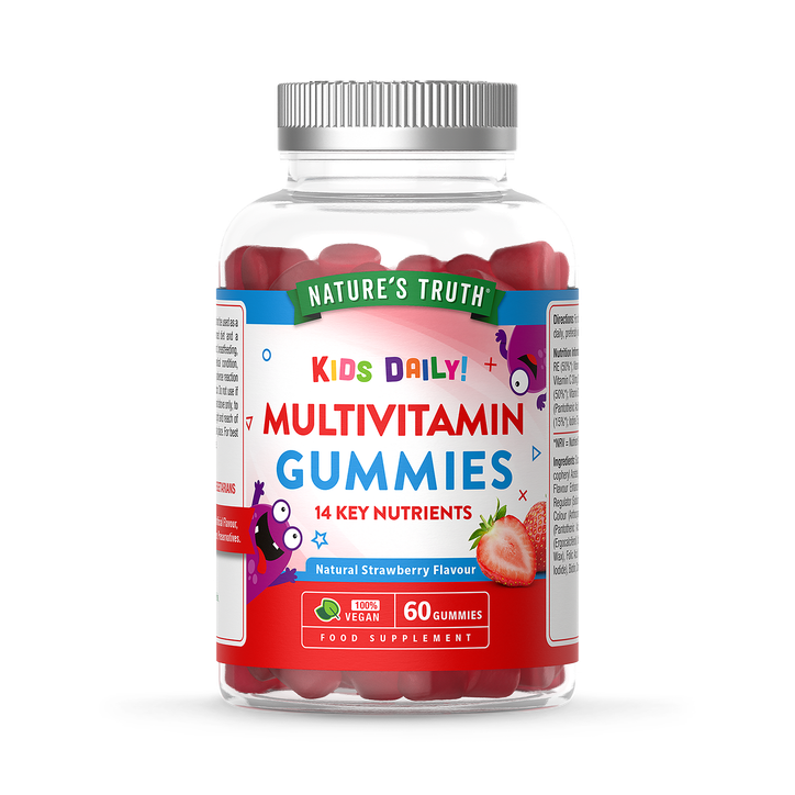 Nature's Truth Kids Multivitamin - 60 Vegan Gummies - Strawberry Flavour - 60 gummies