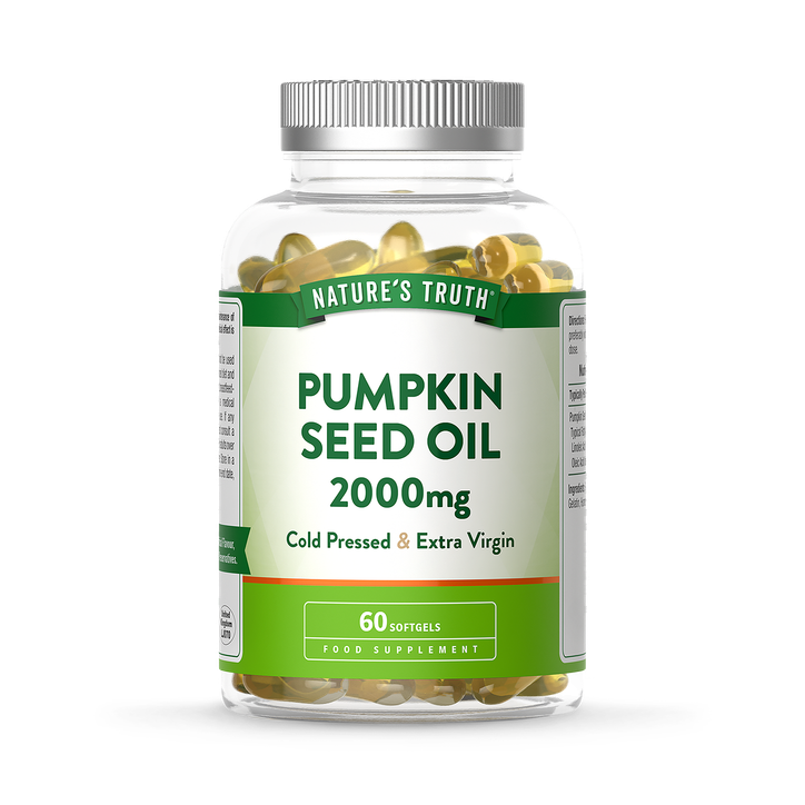 Nature's Truth Pumpkin Seed Oil 2000mg - Softgels - 60 softgels