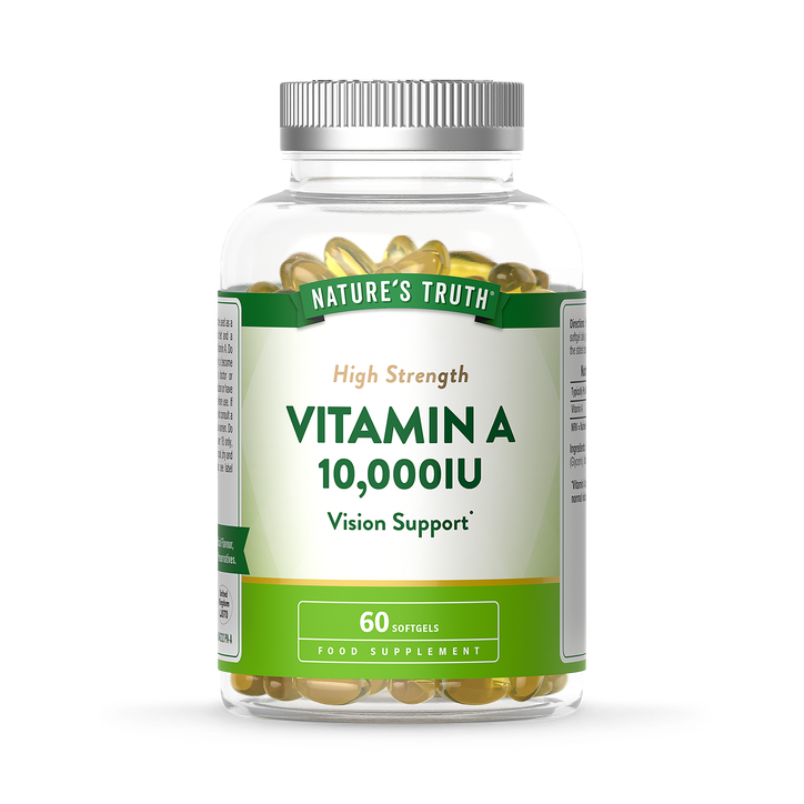 Nature's Truth High Strength Vitamin A 10,0000iu - 60 Softgels 60Softgel - Immune Support