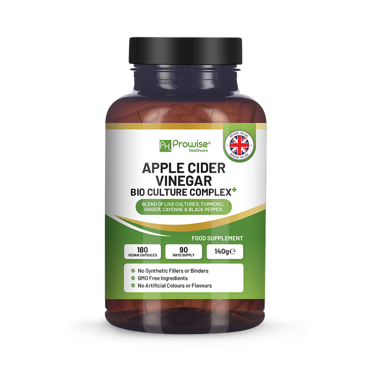 Prowise Healthcare Apple Cider Vinegar with Bio Cultures Complex 1300mg 180 capsules