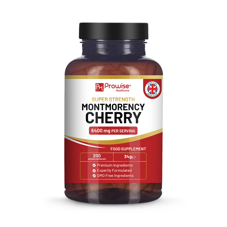 Prowise Healthcare Montmorency Cherry 6400mg - 200 Tart Cherry Capsules