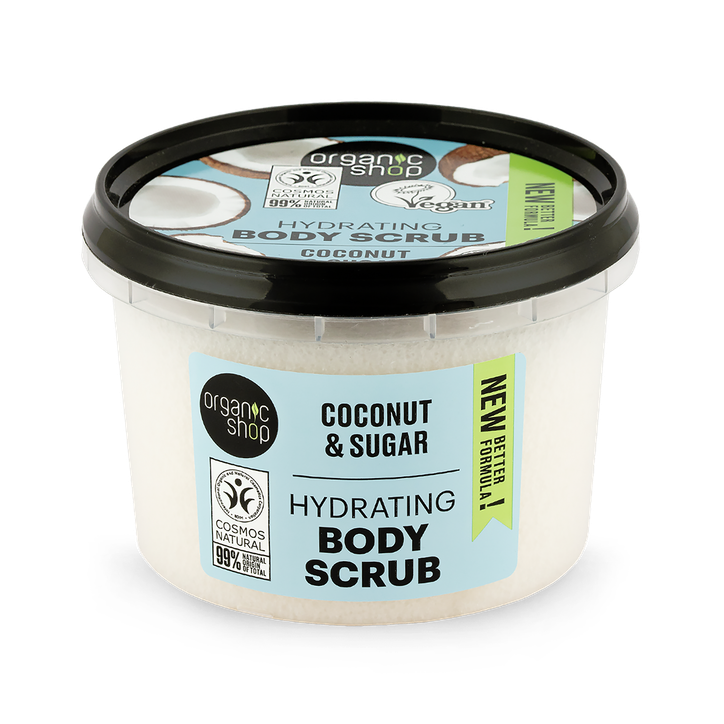 Organic Shop Hydrating Body Scrub Coconut & Sugar 250ml