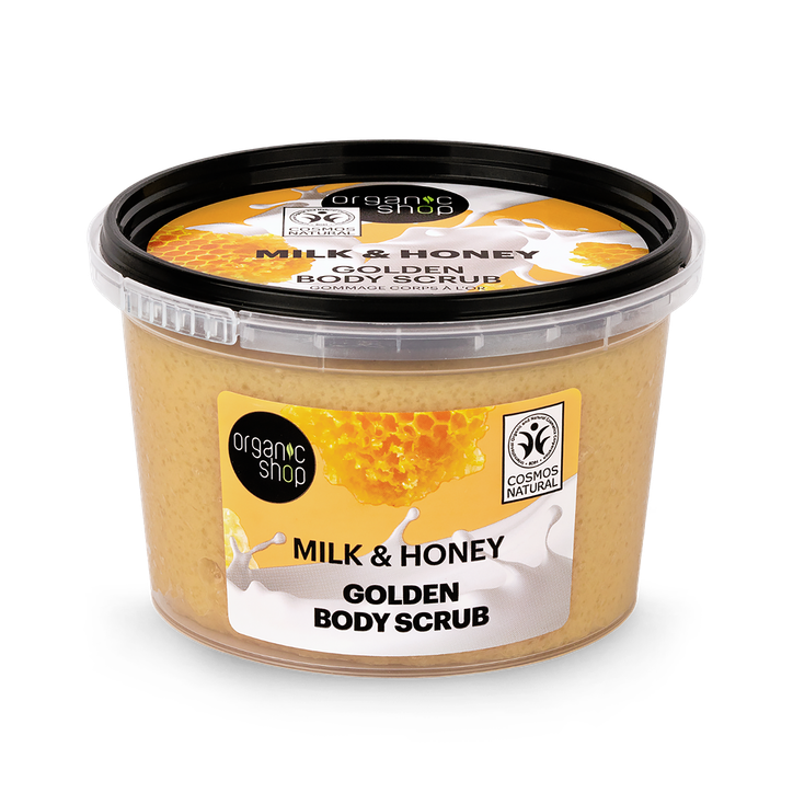 Organic Shop Milk & Honey Golden Body Scrub 250ml