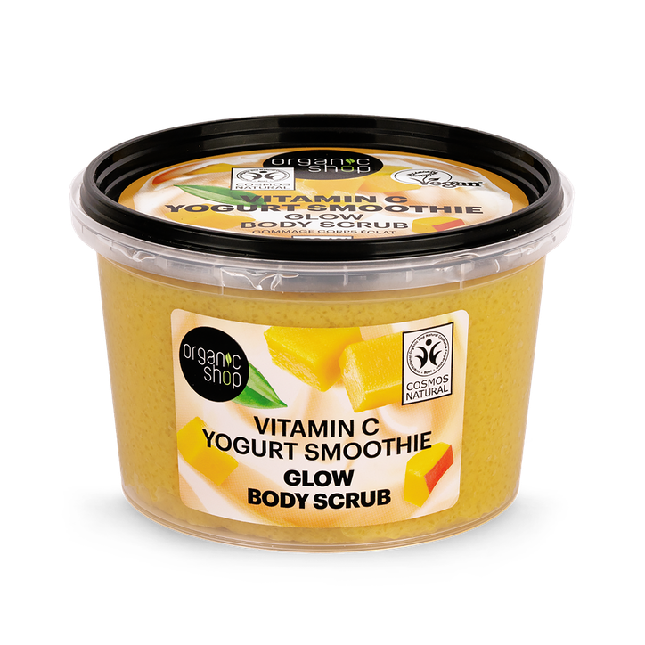 Organic Shop Vitamin C Yogurt Smoothie Glow Body Scrub 250ml