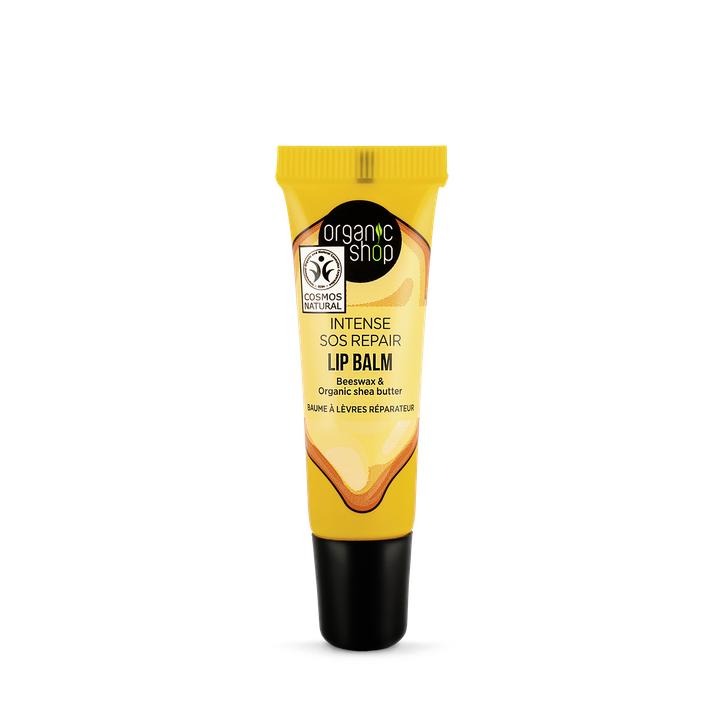 Organic Shop - SOS Repair Lip Balm Collagen Filler with Beeswax & Shea Butter - 10ml