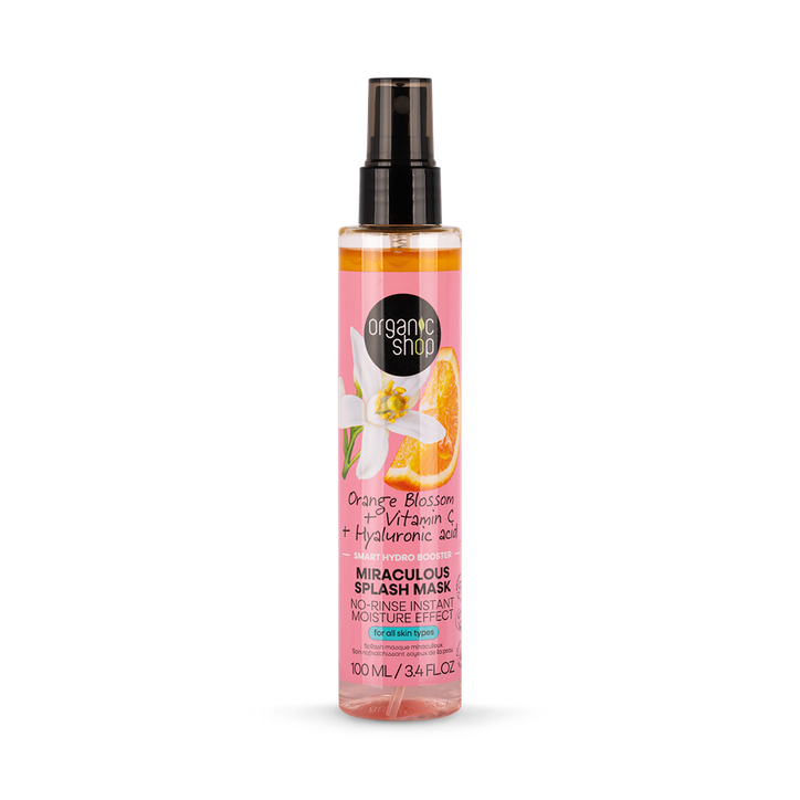 Organic Shop Orange Blossom Smart Hydro Booster Miraculous Splash Mask 100ml
