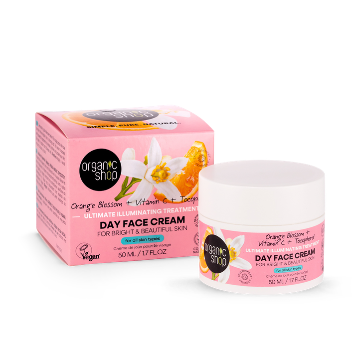 Organic Shop - Orange Blossom Ultimate Illuminating Treatment Day Face Cream - 50ml