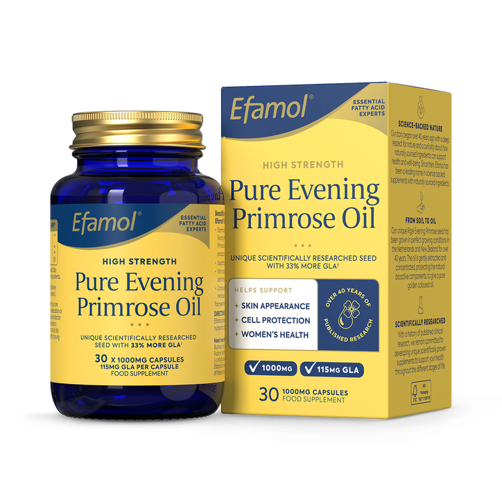 Pure Evening Primrose Oil - 30 Capsules - 1000mg