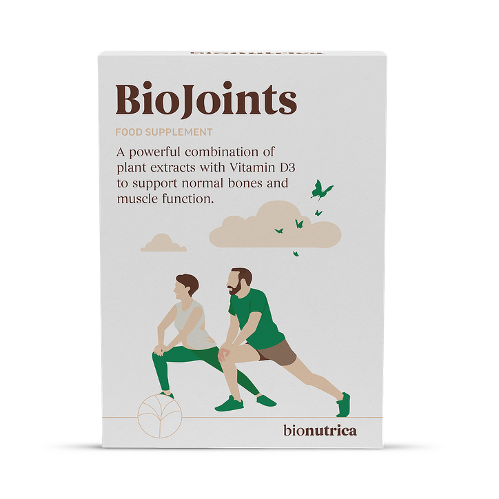 Bionutrica BioJoints - Glucosamine Chondroitin complex with Boswellia Serrata, Turmeric & Hyaluronic Acid, 1300mg 60 tablets