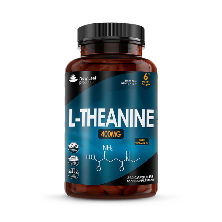 New Leaf Products L-Theanine Capsules 360 Capsules