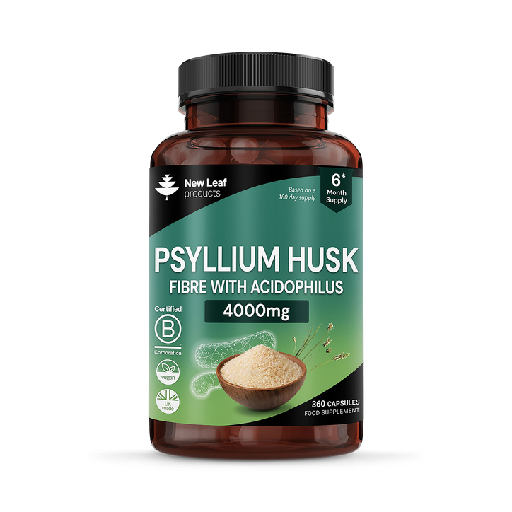 New Leaf Products Psyllium Husk Capsules 365 Capsules