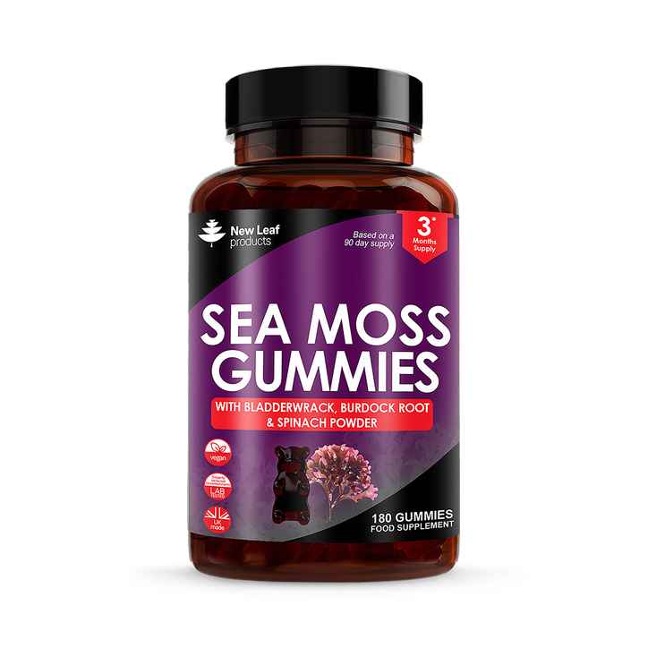 New Leaf Products Sea Moss Gummies 180 Gummies