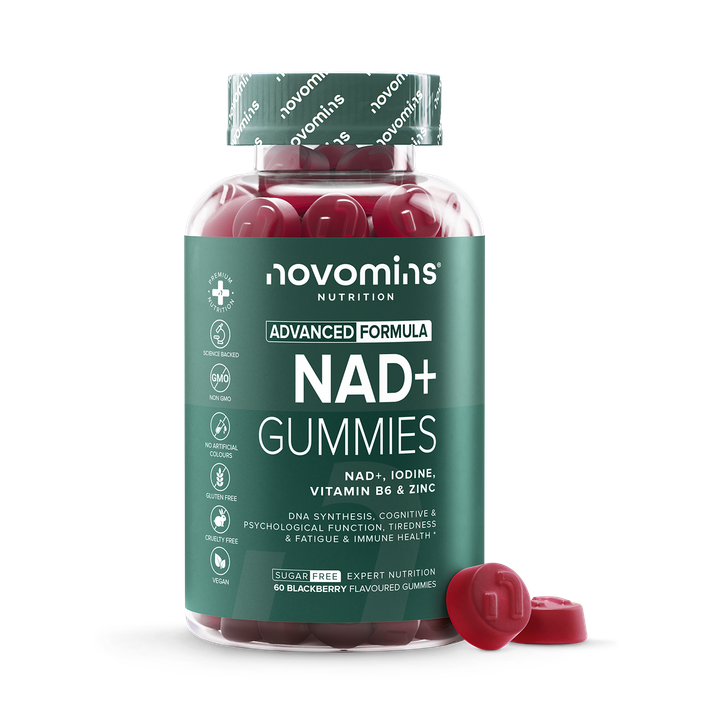 Novomins NAD+ 60 Blackberry Flavour Gummies