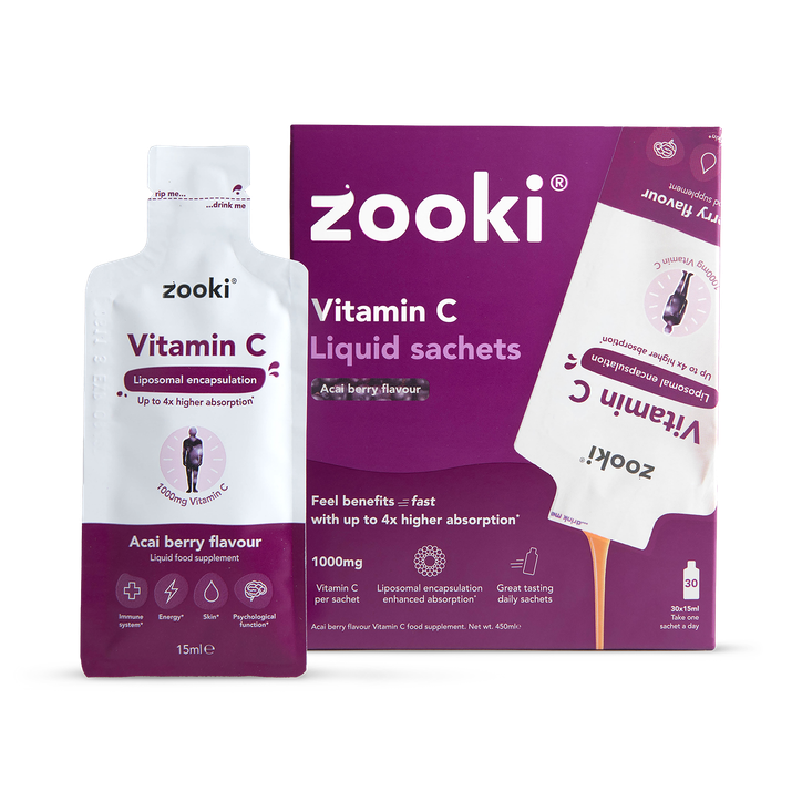 Zooki Liposomal Vitamin C 1,000Mg 30 Sachets
