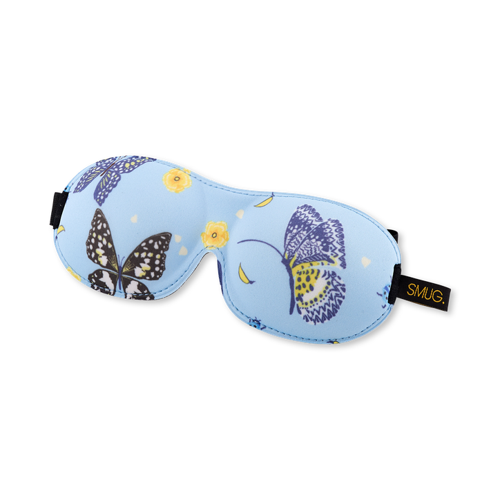 Contoured Sleep Mask Butterflies