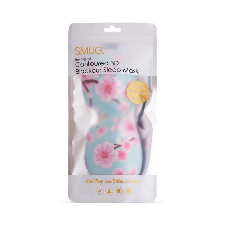 Smug Contoured Sleep Mask Cherry Blossom