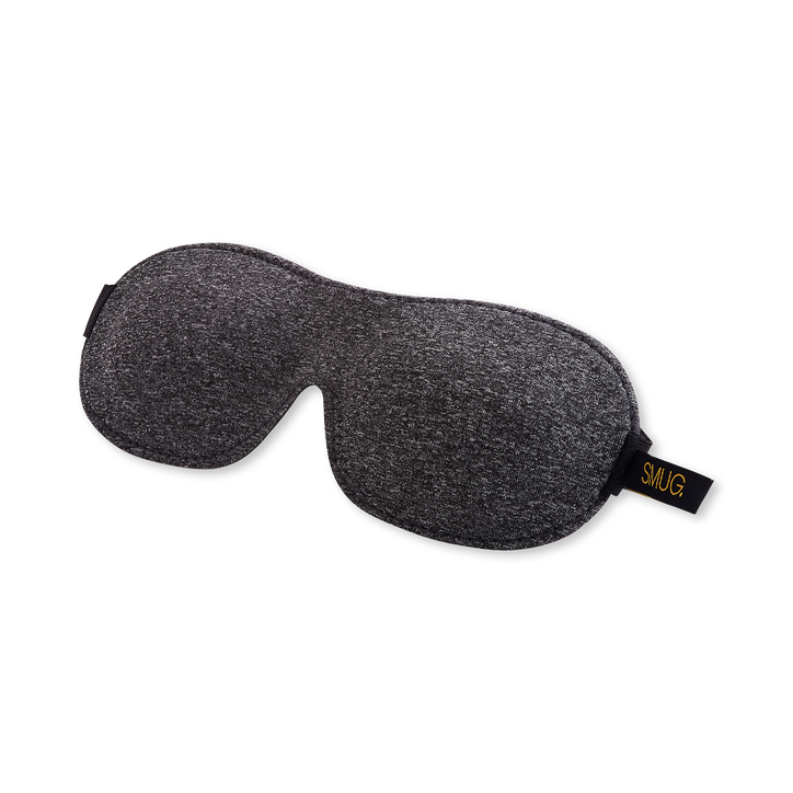 Contoured Sleep Mask Dark Grey Marl