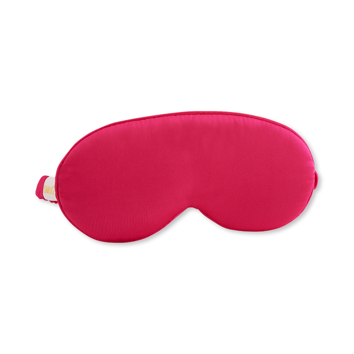 Smug Cloud Padded Satin Sleep Mask Scarlett