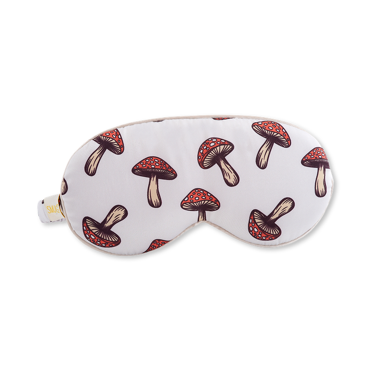 Smug Cloud Padded Satin Sleep Mask Toadstool