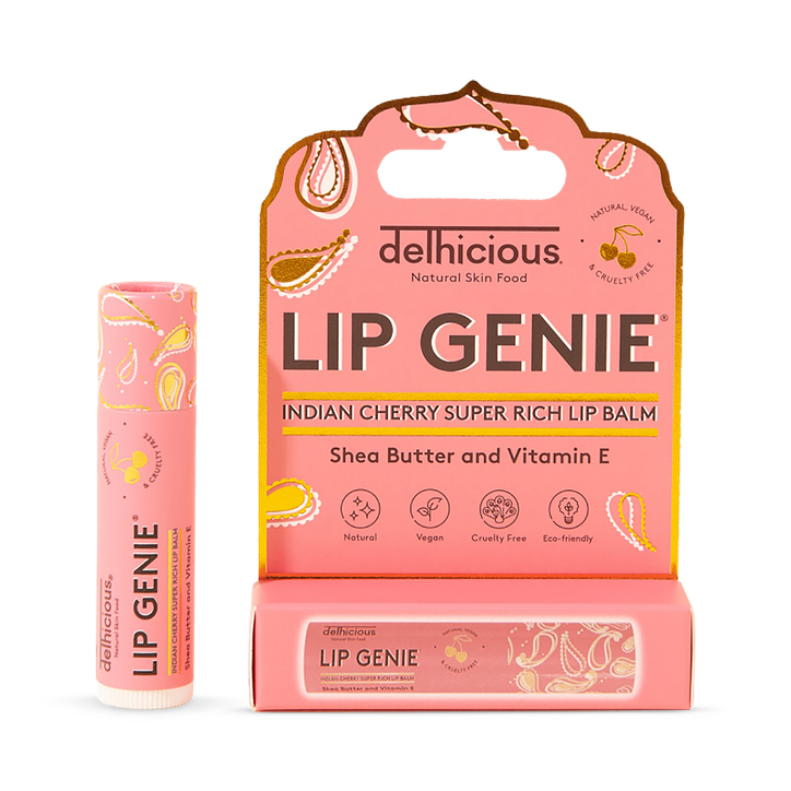 Delhicious Lip Genie Indian Cherry Super Rich Lip Balm 4.25g
