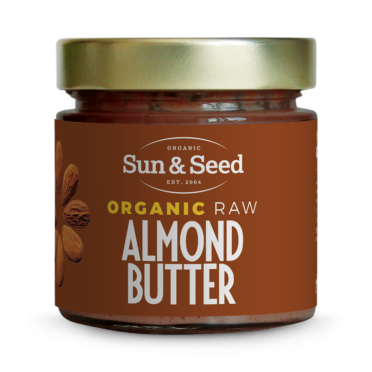 Sun & Seed Organic Raw Almond Butter 200g