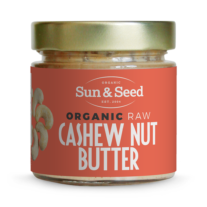 Sun & Seed Organic Raw Cashew Nut Butter 200g