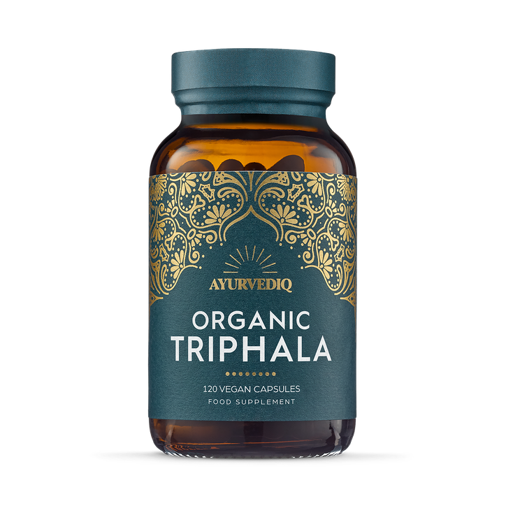 Ayurvediq Organic Triphala Capsules 120 Capsules