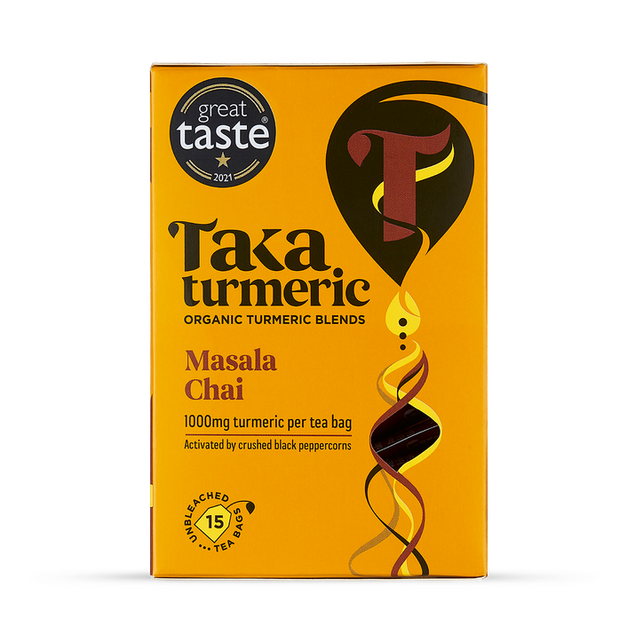 Organic Masala Chai Turmeric Tea - 15 Teabags