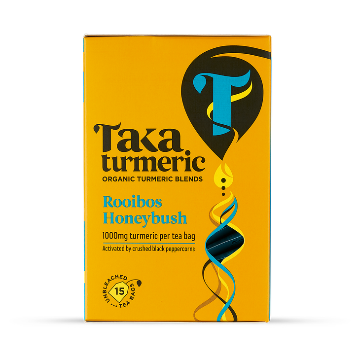 Organic Rooibos Honeybush Turmeric Tea - 15 Teabags
