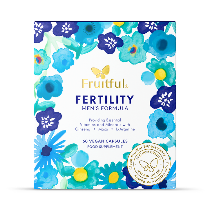 Women's Fruitful Vitamins Fertility - Mens Formula Capsules - 60's - Fertility Support - 60 Capsules