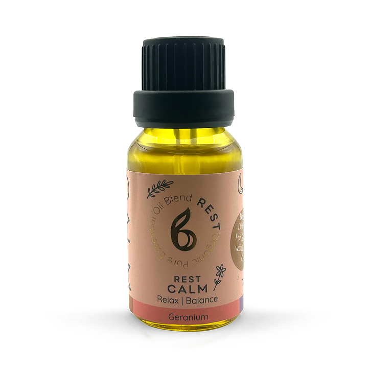 B Calm Sleep & Balance Essential Oil Blend 15ml – Geranium, Lavender & Frankincense – Rest Calm
